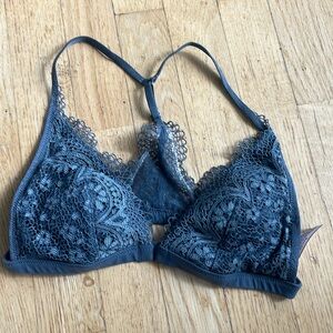 Grey Victoria Secret Lace Bralette